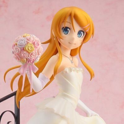 美品✨ Kirino Kousaka TRUE END ver. 1/7高坂桐乃 Oreimo Kirino K saka TRUE END Ver. Wedding 1/7 Scale Figure