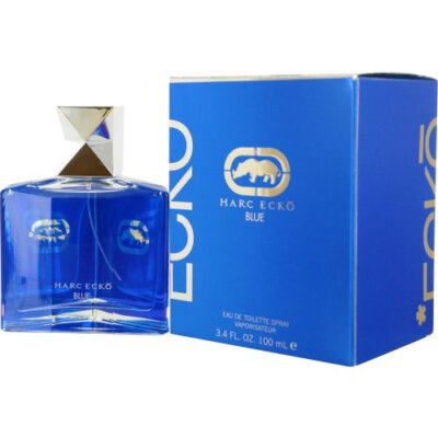 DMG PKG Marc Ecko Blue for Men Eau de Toilette Spray, 3.4 Ounce