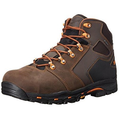 Pre-owned Danner Men's Vicious 4.5 Inch Non Metallic Toe Work Boot Color Brown/orange