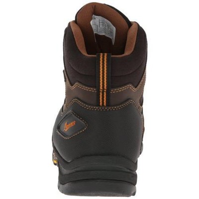 Pre-owned Danner Men's Vicious 4.5 Inch Non Metallic Toe Work Boot Color Brown/orange