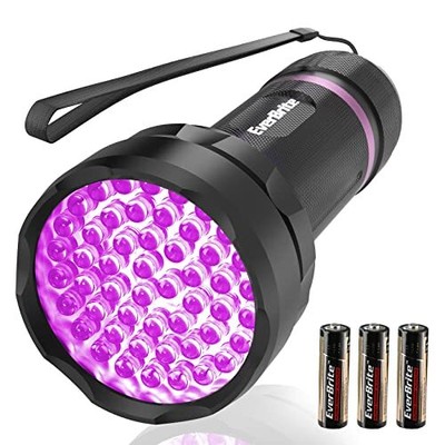 UV Flashlight, 51 LED Blacklight Flashlights, 395nm Black Light Flashlight fo...