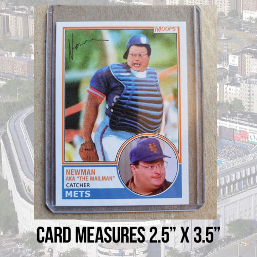 Seinfeld George Costanza and Kramer Retro Style Baseball Card NY Parody Art ACEO