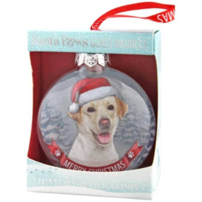 Golden Labrador Christmas Tree Bauble Gift Gifts For Labrador