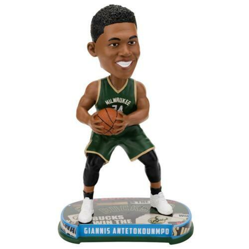 Giannis Antetokounmpo Milwaukee Bucks Greece Flag Bobblehead – National  Bobblehead HOF Store