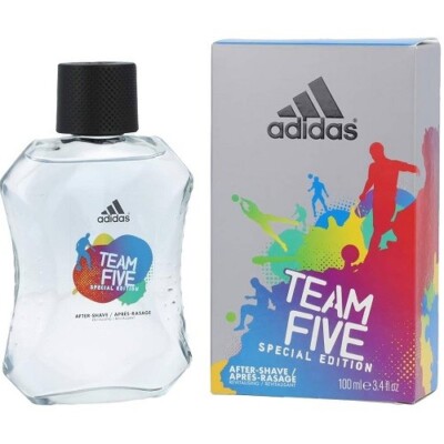 ADIDAS TEAM FIVE SPECIAL EDITION 100ML AFTERSHAVE LOTION BRAND NEW & BOXED