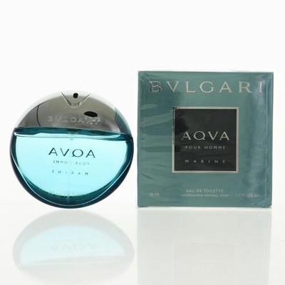 BVLGARI AQVA MARINE by Bvlgari 1.7 OZ EAU DE TOILETTE SPRAY NEW in Box for Men