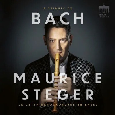 J.S. BACH / STEGER / LA CETRA BAROCKORCHESTER BASE - TRIBUTE TO BACH NEW CD