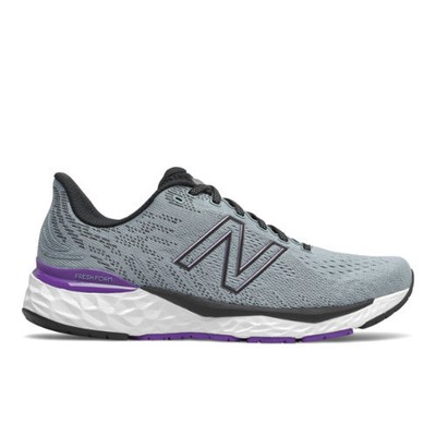 

New Balance Mens Fresh Foam 880v11, Light slate/deep violet