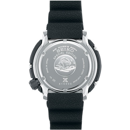 Pre-owned Seiko Prospex “save The Ocean” Solar Tuna Diver's 200 Sne518p1