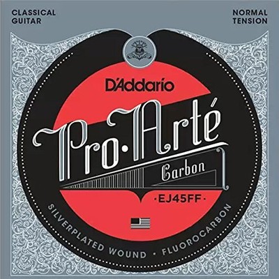 D'Addario ProArte Carbon Classical Guitar Strings, Dynacore Basses, Normal