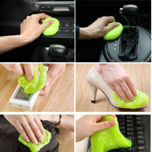 Super Clean Magic Gel Universale Pulizia Tastiera Polvere Pulitore Auto Pc Linq