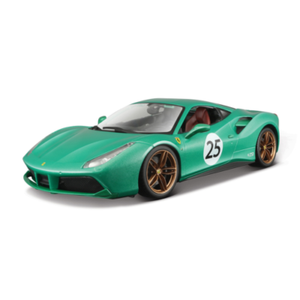 Bburago 1 18 Ferrari 488 Gtb 70th Anniversary The Green Jewel Die Cast Model Car