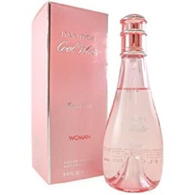 Davidoff Cool Water Sea Rose Eau De Toilette Spray For Her 100 Ml NEW IN BOX
