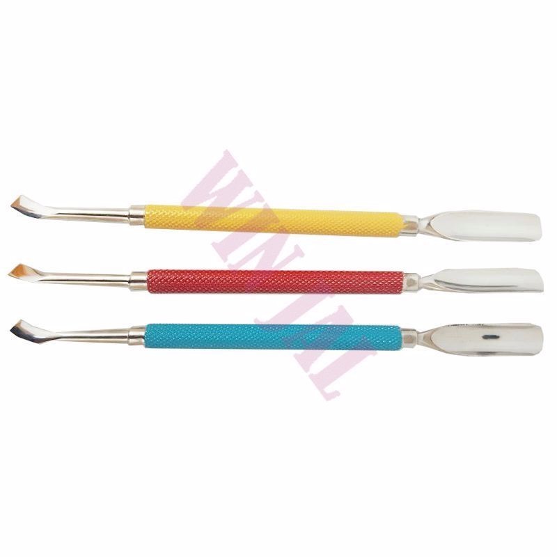 Stainless Steel Metal Nail Cuticle Pusher Scraper Polish ...