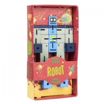 Robot to Cube 3D Puzzle Professor Puzzle New