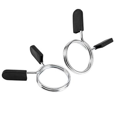 Weight Bar Clips Barbell Clamps 2 Inch for Olympic Bar Spring Lock