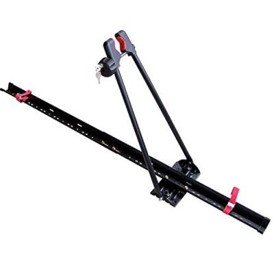 Upright Roof Rack Locking Bike Rack Mount Bracket Single Bicycle Carrier Black..