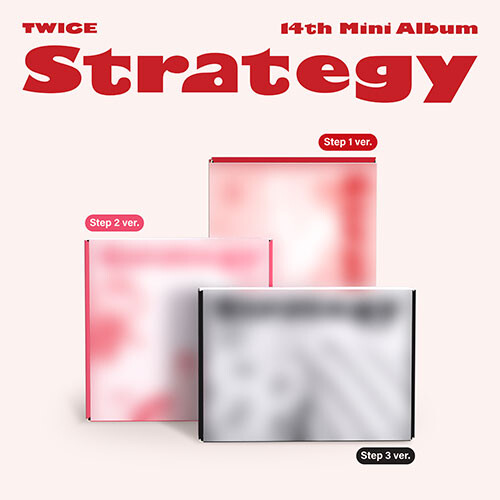 TWICE [STRATEGY] 14th Mini Album JYP Shop POB / WithMuu POB