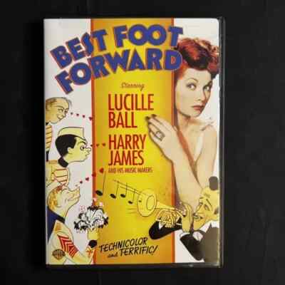 Best Foot Forward DVD 2006 Lucille Ball Harry James OOP RARE