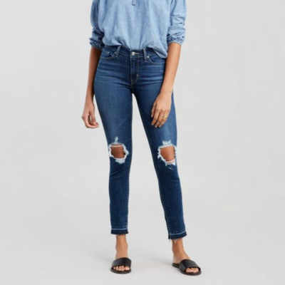 Levi's 711 Skinny Women's Jeans Hide and Seek - Dark Wash - 25 x 30