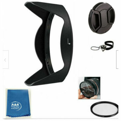 Lens Hood Cap Filter For Nikon AF-P DX NIKKOR 10-20mm 4.5-5.6G VR lens Rep HB-81