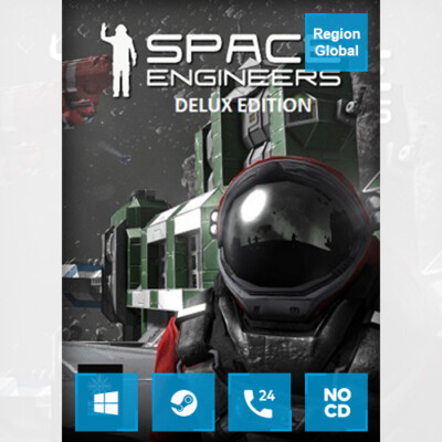 Space Engineers Deluxe Edition for PC Game Steam Key Region Free