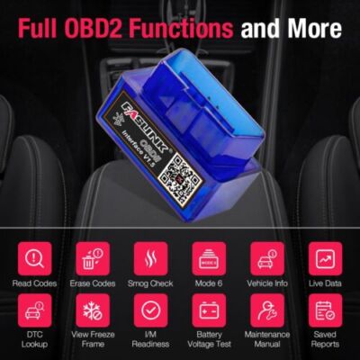 Car OBD2 Scanner Code Reader Check Engine Fault Scanner CAN Diagnostic Scan Tool