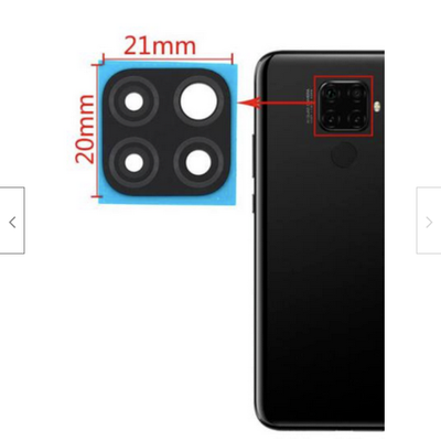 New Rear Back Camera Glass Lens Cover For Huawei Nova 5z With Ahesive Sticker