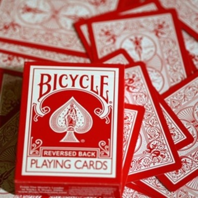 Reversed Back Bicycle Card Decks:  Various Card Back Colors Available!