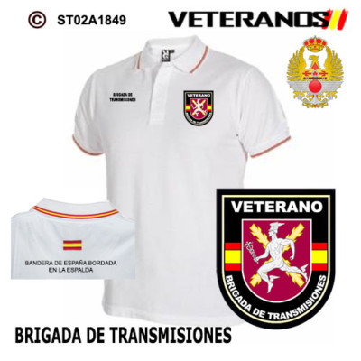 POLOS EJERCITO DE TIERRA: VETERANOS - BRIGADA DE TRANSMISIONES M1