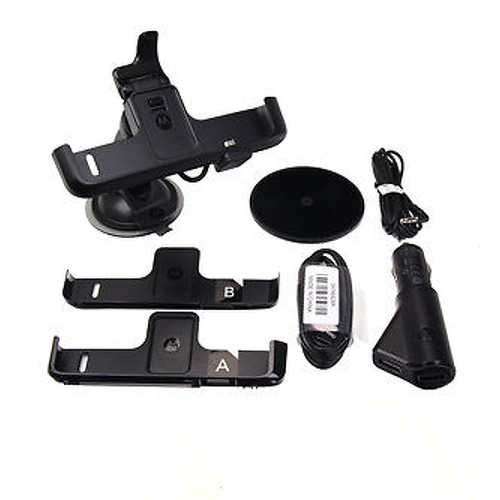 SUPPORTO AUTO KIT CAR HOLDER ORIGINALE MOTOROLA per RAZR i