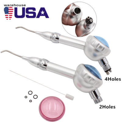 Dental Air Flow Teeth Polishing Polisher Handpiece Hygiene Prophy Jet 2/4 Hole
