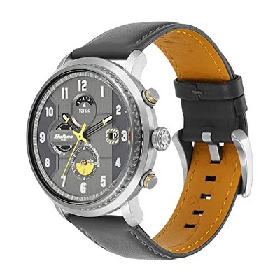 Pre-owned Titan Octane-aerobatics Collection Analog Black Dial Men's Watch-1857kl01