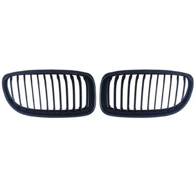 Front Kidney Grille Grills For BMW E90 E91 LCI 325i 328i 2009-2011 - Matte BLACK
