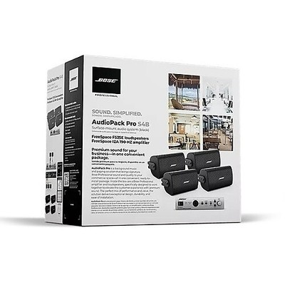 Bose Professional AudioPack Pro S4 Surface-Mount Audio System Black