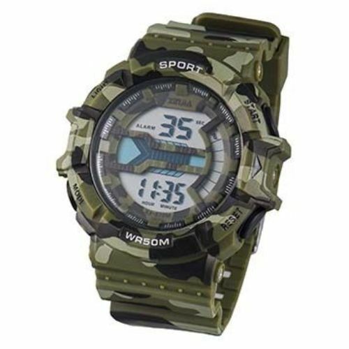 Orologio Sportivo Xinjia Xj-879m Subacqueo Cronografo Digitale Militare lac
