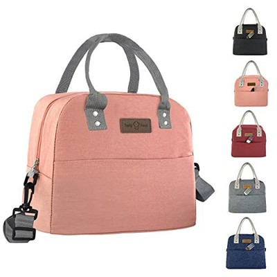 For Women Men, Insulated Lunch Tote Bag Reusable Cooler Lunc