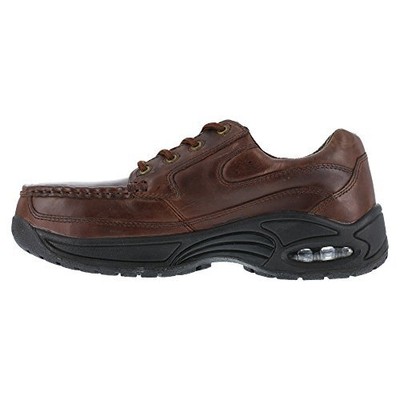 Pre-owned Florsheim Work Men's Polaris Composite Toe Esd Supreme Canoe Toe Eurocasual In Copper
