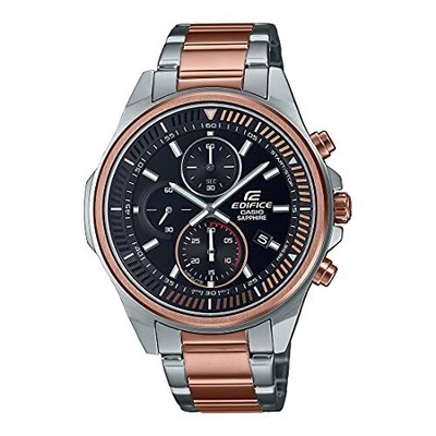 Pre-owned Casio Edifice Analog Black Dial Men's Watch-efr-s572gs-1avudf