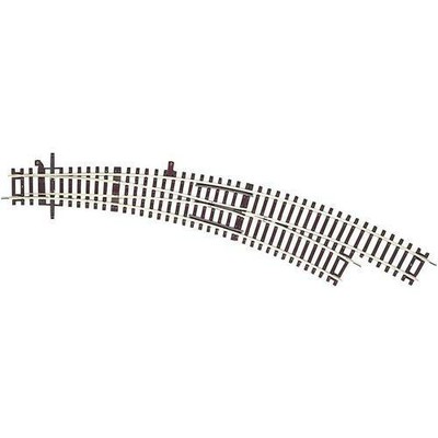 H0 rocoline senza massicciata scambio curvo destro 30 542.8 mm
