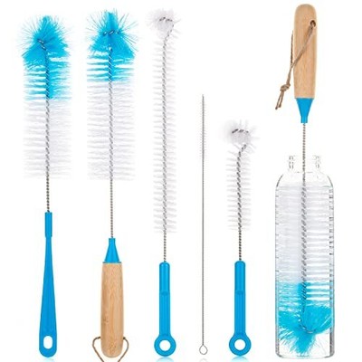 Slick Bottle Brush Cleaner Set 5 Pack Water Bottle Brush Bottle Brushes For Clea