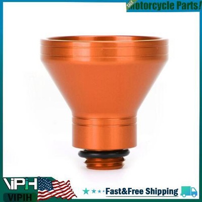 Filler Funnel Orange Oil Change Motorcycle Fit For Husqvarna