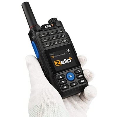 Walkie Talkie Phones Zello PTT Button APP WiFi Mobile Radio 3G/4G Network 100...