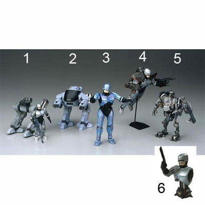 ワンコインフィギュア ロボコップトリロジー ロボコップ　6体セット Amazon.co.jp: ワンコインフィギュア ロボコップ トリロジー