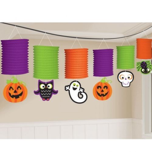 NEW HALLOWEEN TASSEL GARLAND CELEBRATE 7.5 FT LONG INCLUDES