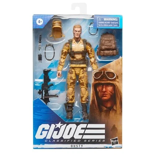 G I Joe Классифицировал НОВУЮ 6-дюймовую фигурку Дасти №49 от Hasbro