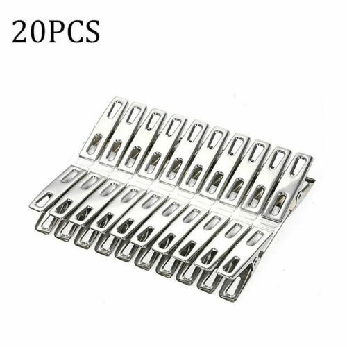 1020pcs Edelstahl Kleidung Waschklamm 