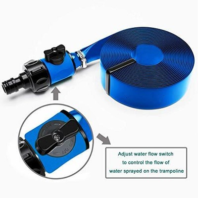 Bobor Trampoline Sprinkler for Kids, Outdoor Trampoline