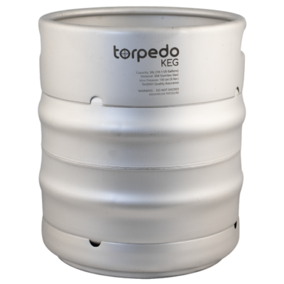 10 GALLON! Torpedo Ball Lock Keg - 10 gal Corny Keg Homebrew Stainless Beer Wine
