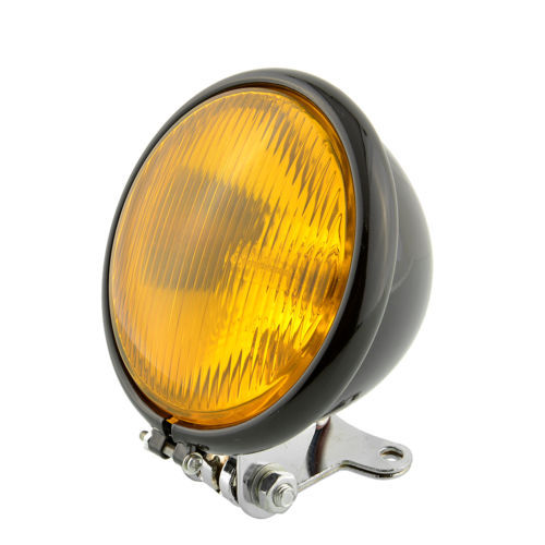 Hauptscheinwerfer in Gelb fürs Motorrad